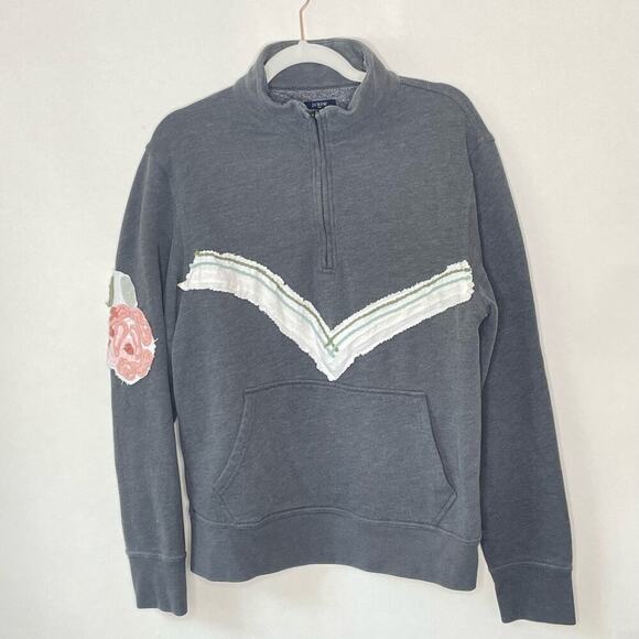 Madam P. Upcycled Vintage Chenille Sweatshirt sz. M #YY - Picture 1 of 10